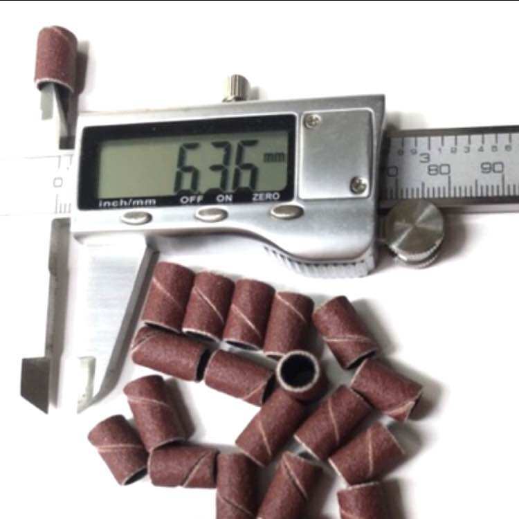 Đầu chà nhám gắn trục 6.35mm grit 240