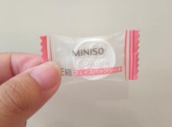 Mặt nạ nén miniso nhật bản 1 viên