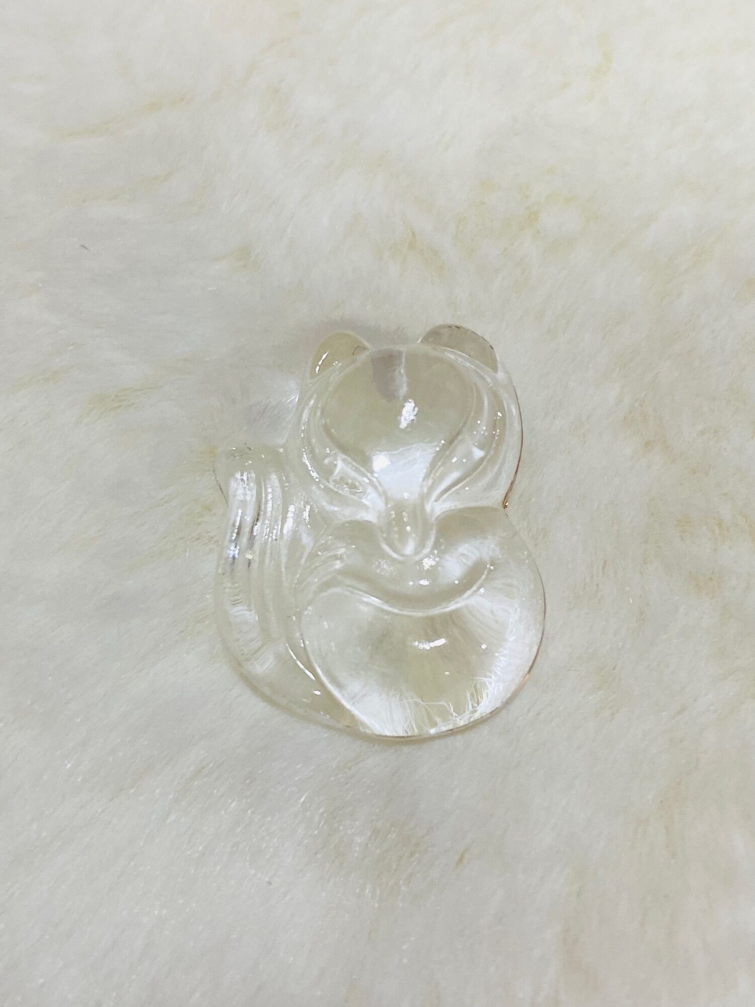 Mặt hồ ly tình duyên tam vĩ hồ ly(tặng kèm dây đeo cổ)