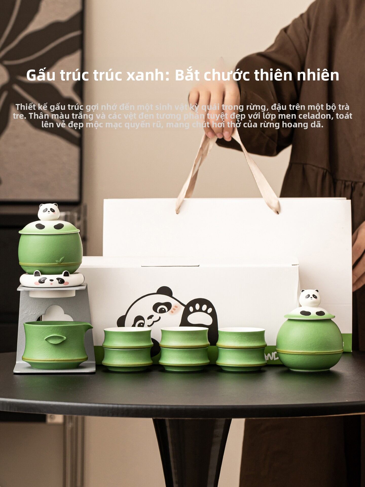 SHUANGYU | Automatic Lazy Home Tea Set Giá  1,136,000 Đồng*Miễn phí vận chuyển