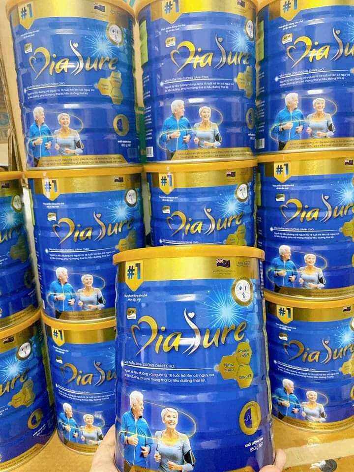 Sữa non Diasure dành cho người tiểu đường lon 850gam