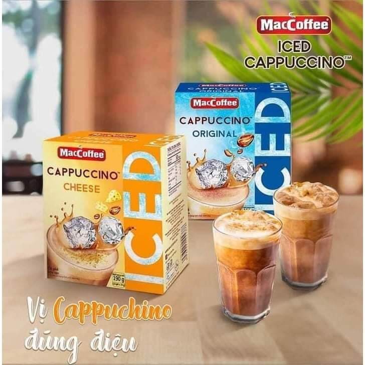 Hộp MacCoffee Cappuccino truyền thống 190g