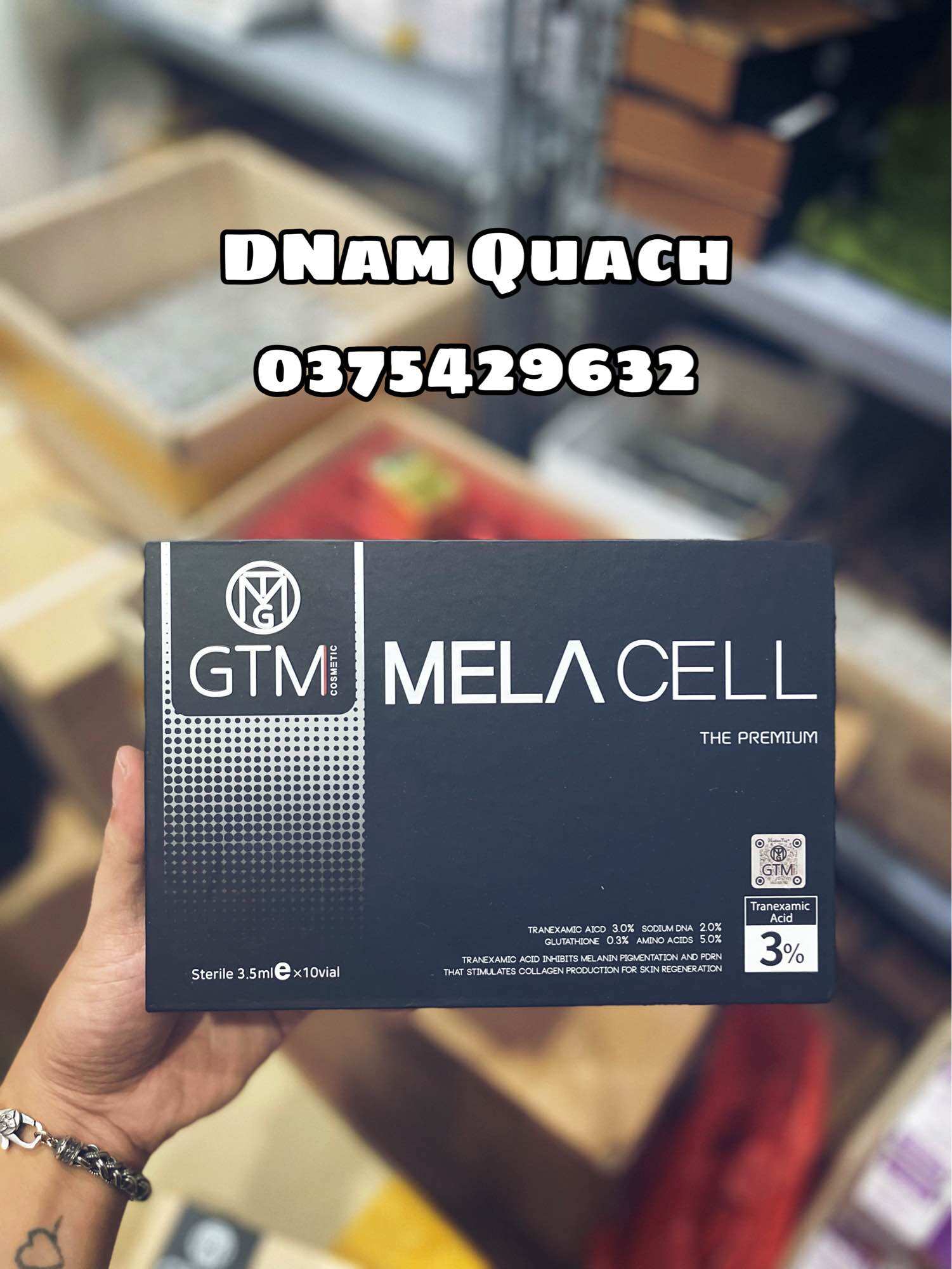 Tinh chất nam DNA GTM 3%