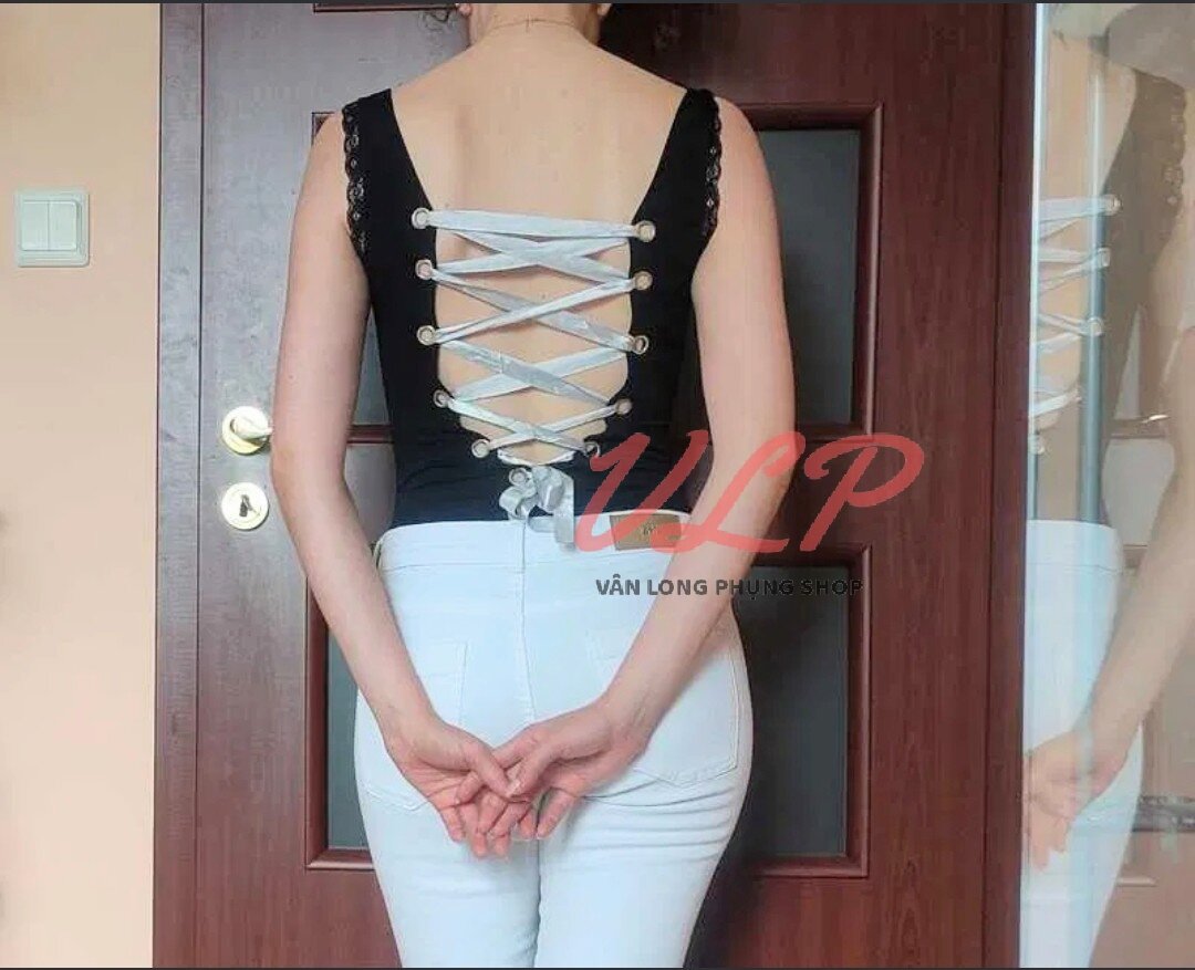[CÓ BIGSIZE ĐẾN 85KG]_DN18_Bodysuit buộc dây lưng sexy (có thể mặc được 2 kiểu)