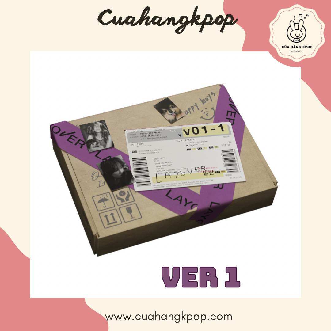 Đặt Trước - Album V Layover cửa hàng Kpop