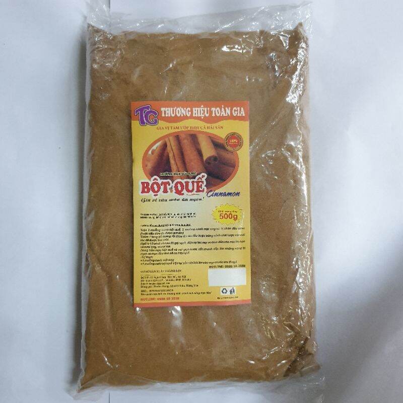 Bột quế nguyên nguyên chất toàn gia 500g