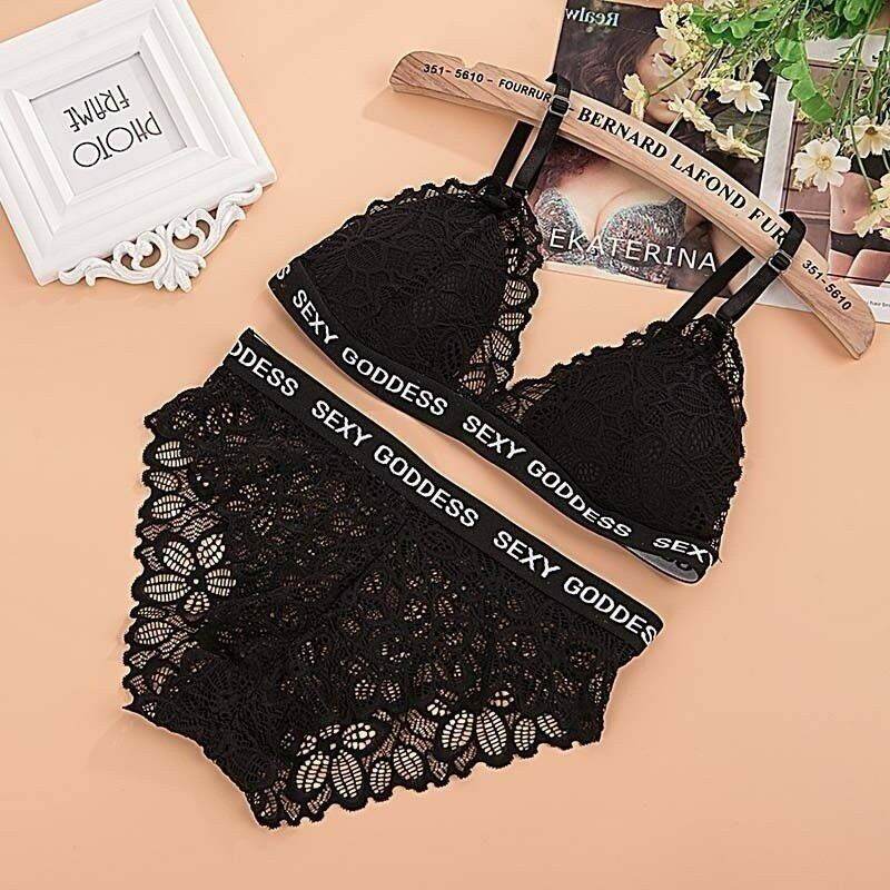 Set đồ lót đen