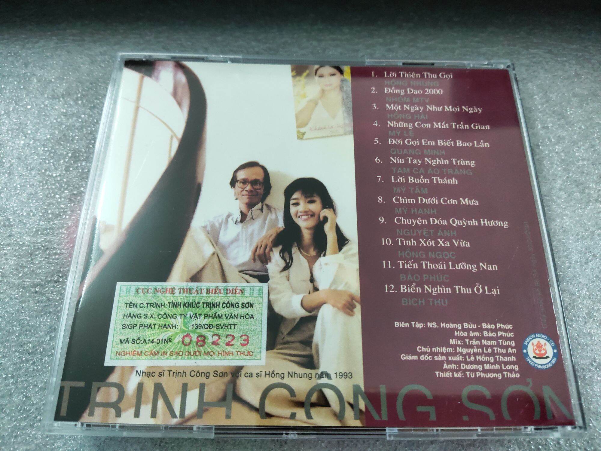 CD - Tình khúc Trịnh Công Sơn