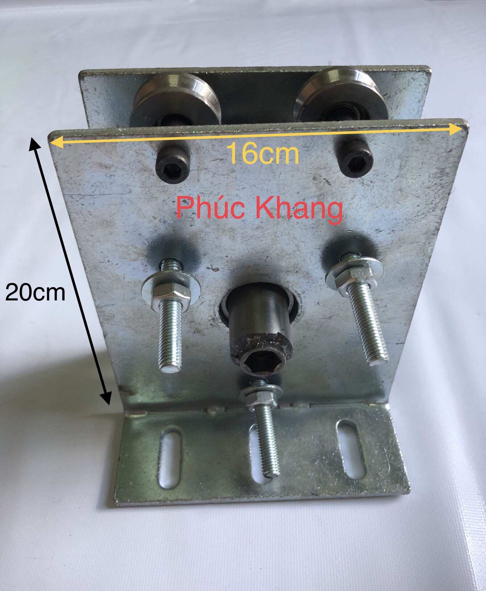 Bộ puly quay mái bạt xếp bằng môtơ cửa cuốn - Phụ kiện mái bạt xếp