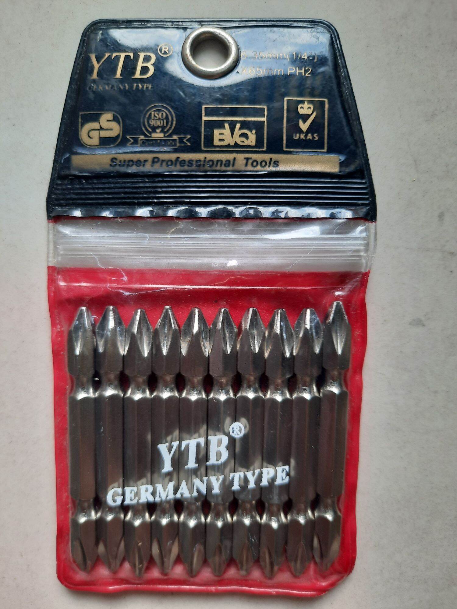 Mũi bắn vít bake 2 đầu ytb 65mm, 3axe 100mm