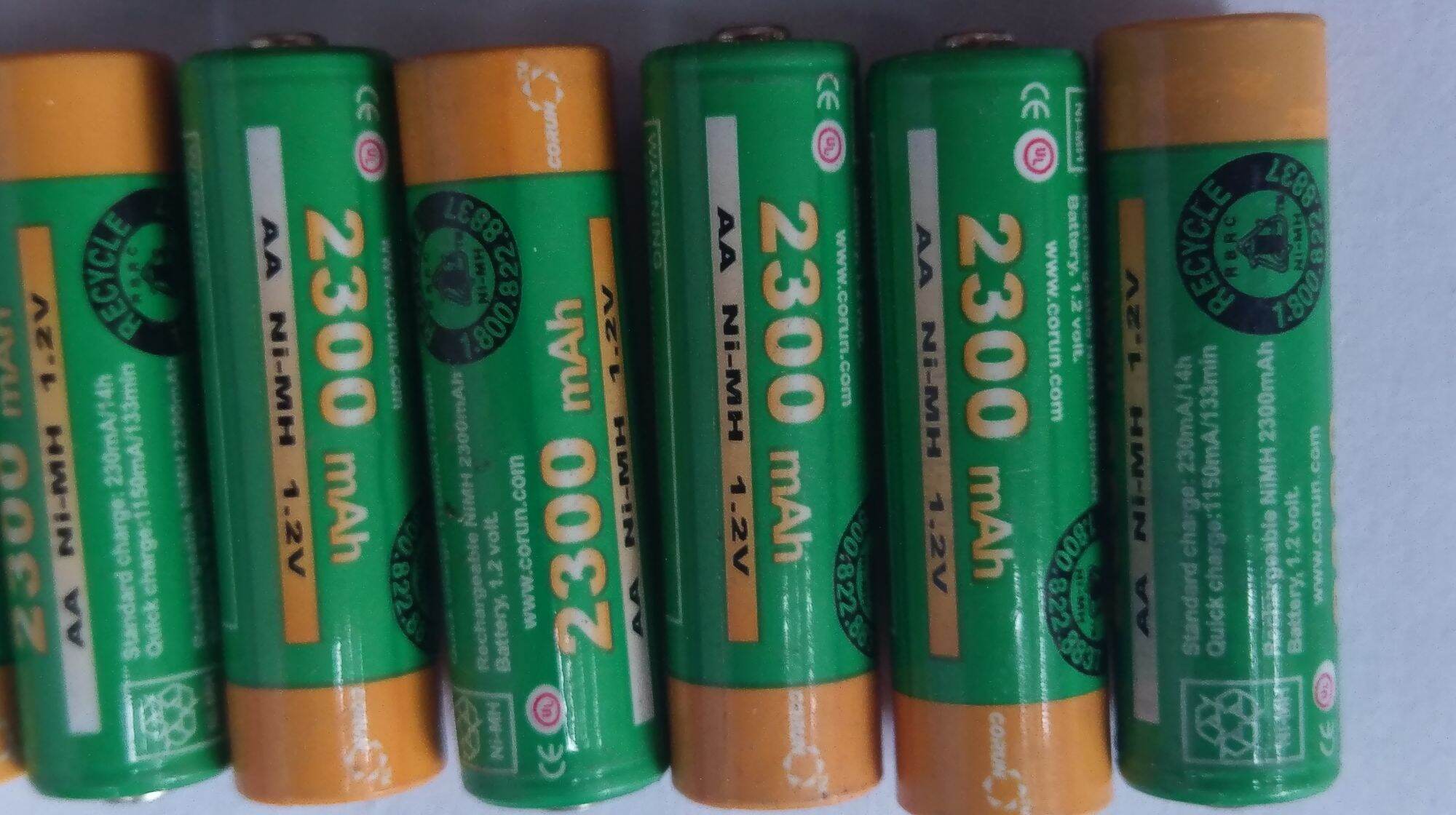 3 CẶP PIN SẠC AAA Panasonic và PIN AA 230mah 1,2v ( combo 3 cặp )