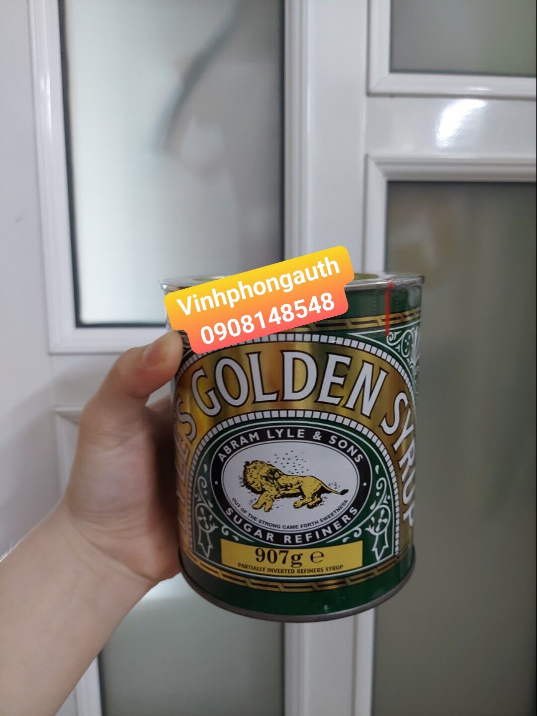 Siro Golden Syrup Mật Mía Nguyên Chất Lyle's Anh Quốc - mạch nha sư tử