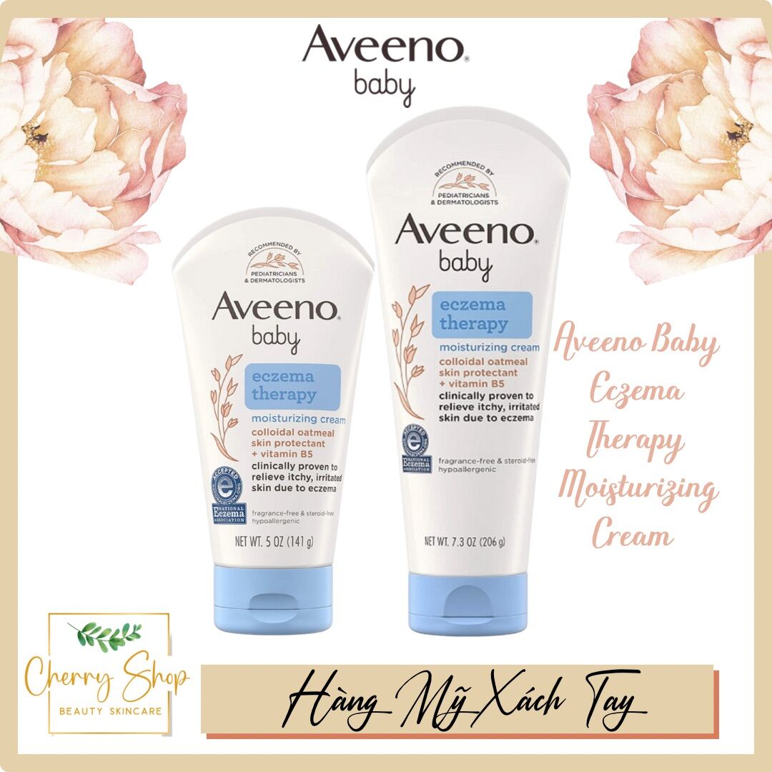 Hàng USA Kem bôi chàm cho bé Aveeno Baby Eczema Therapy Moisturizing Cream thumbnail