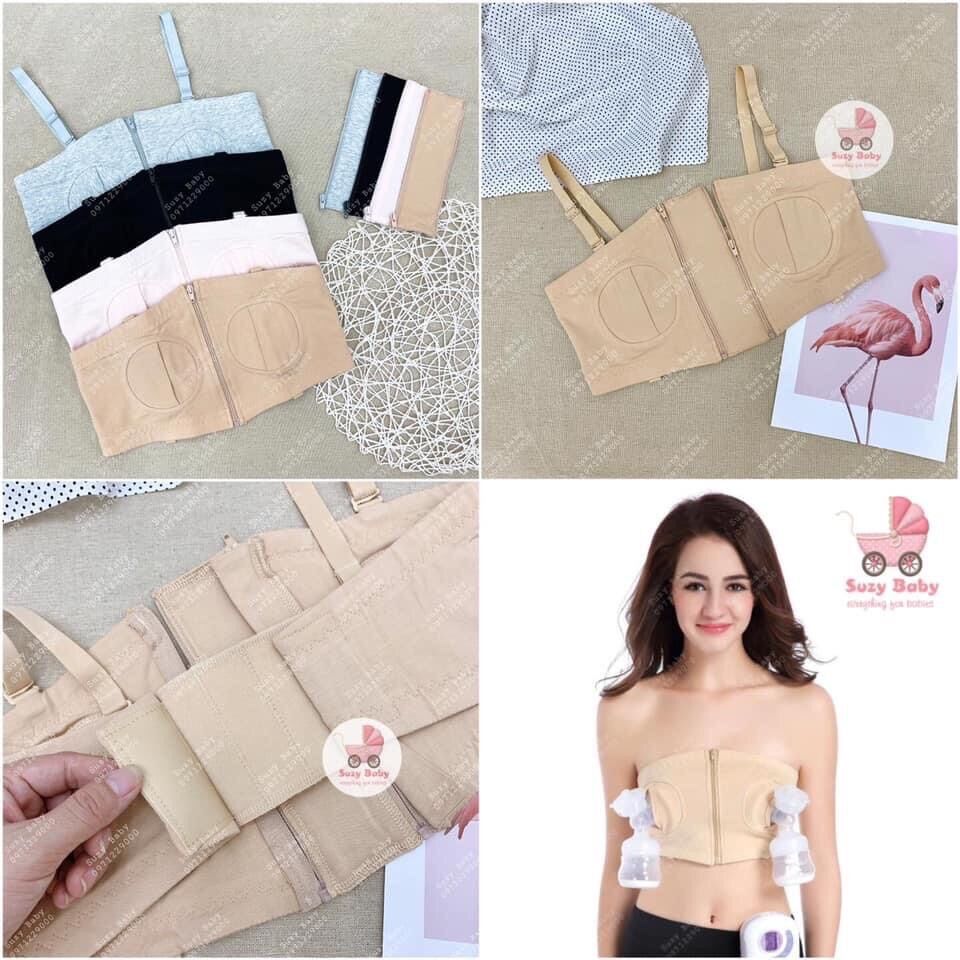 Áo hút sữa rảnh tay