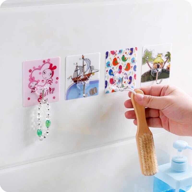Combo 10 móc dán tường 3d siêu chắc (bản to)