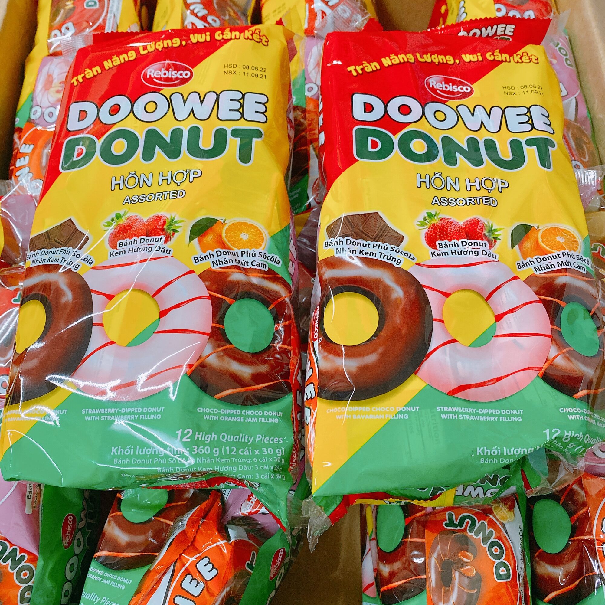 [HCM]Bánh Doowee  Donut 360g ( 12 x 30g )
