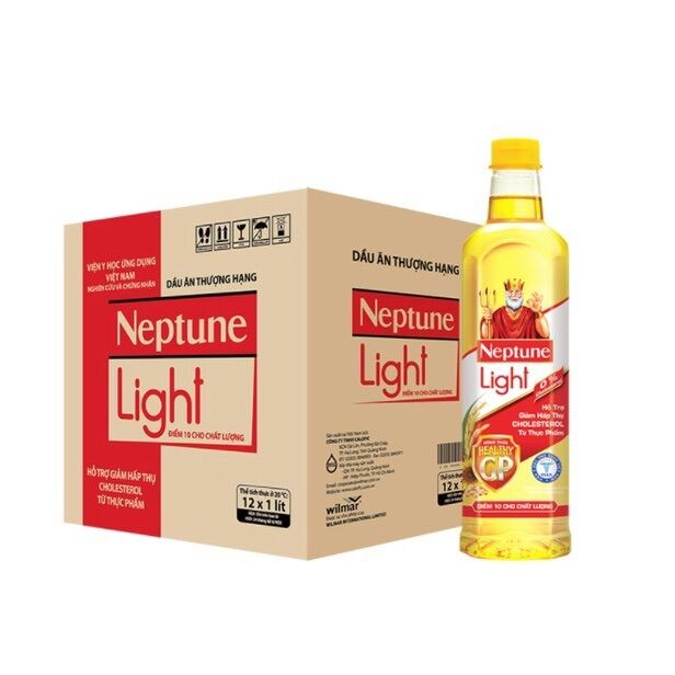 Dầu ăn Neptune chai 1 lít