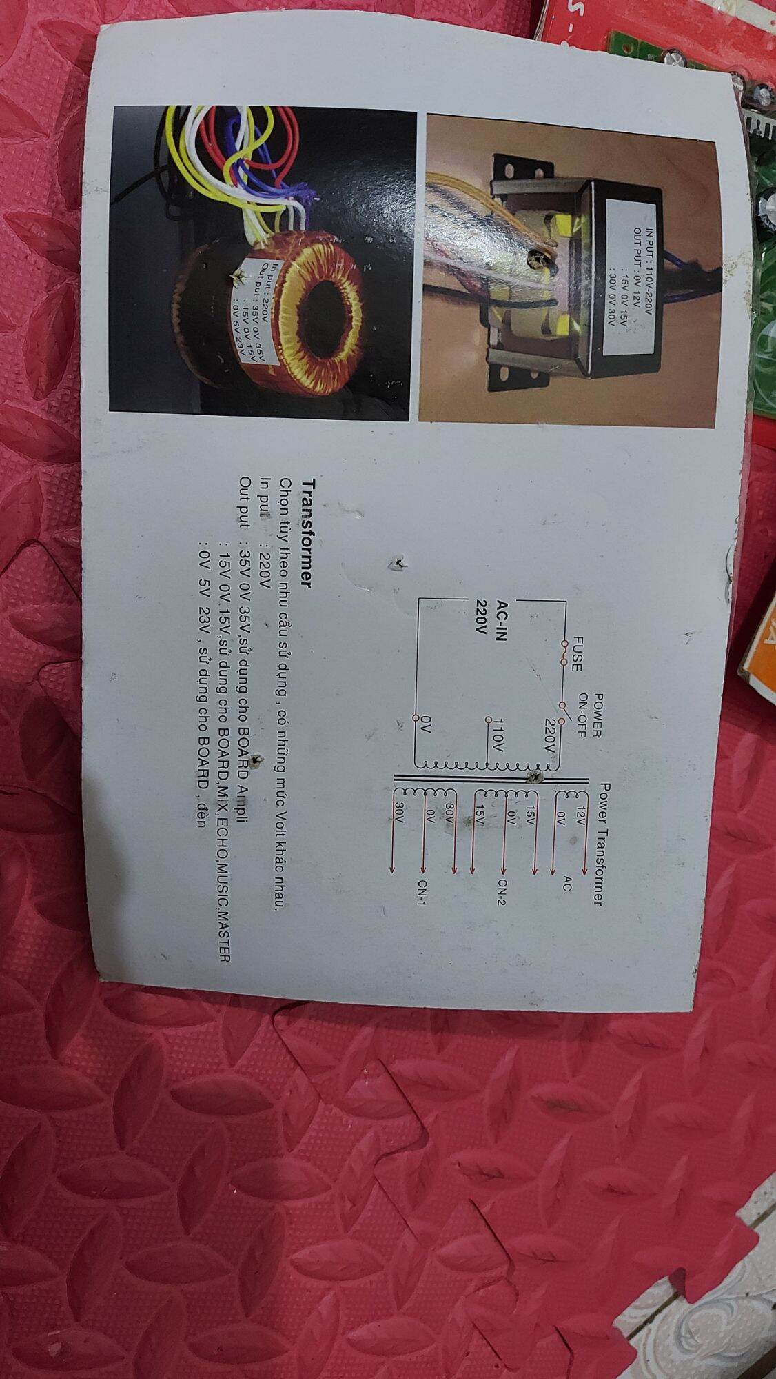 Bo nguồn Amly 4 tụ