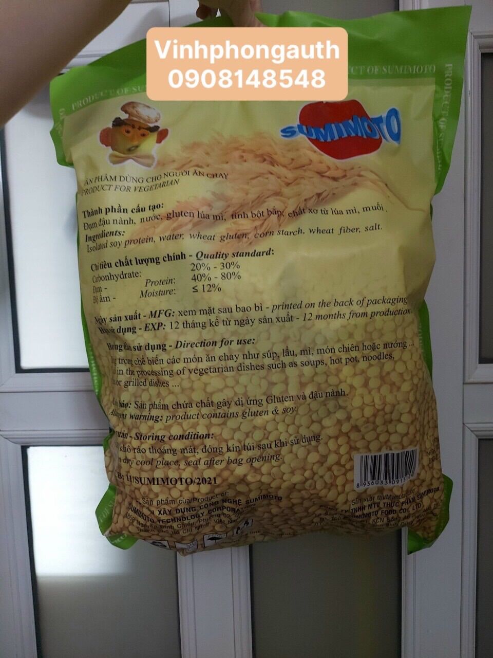 Sườn miếng chay panko gói 1kg