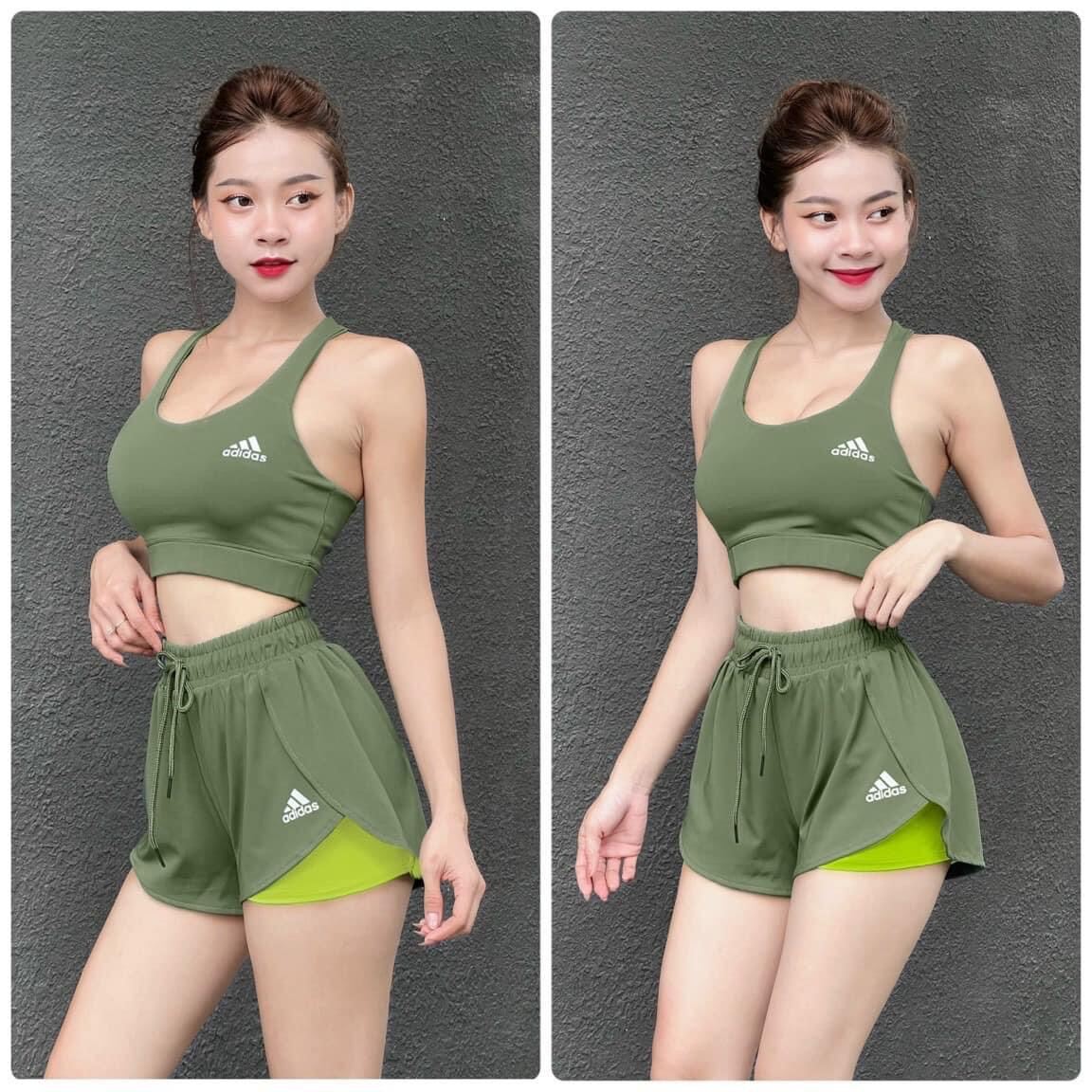 Set qu n o n Adidas t p gym t p yoga 8 m u nh h nh Lazada.vn