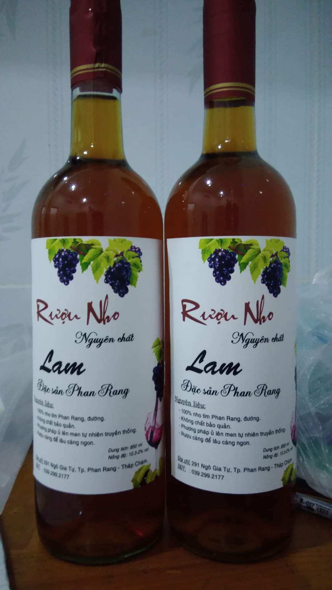 Lam - Rượu nho Phan Rang