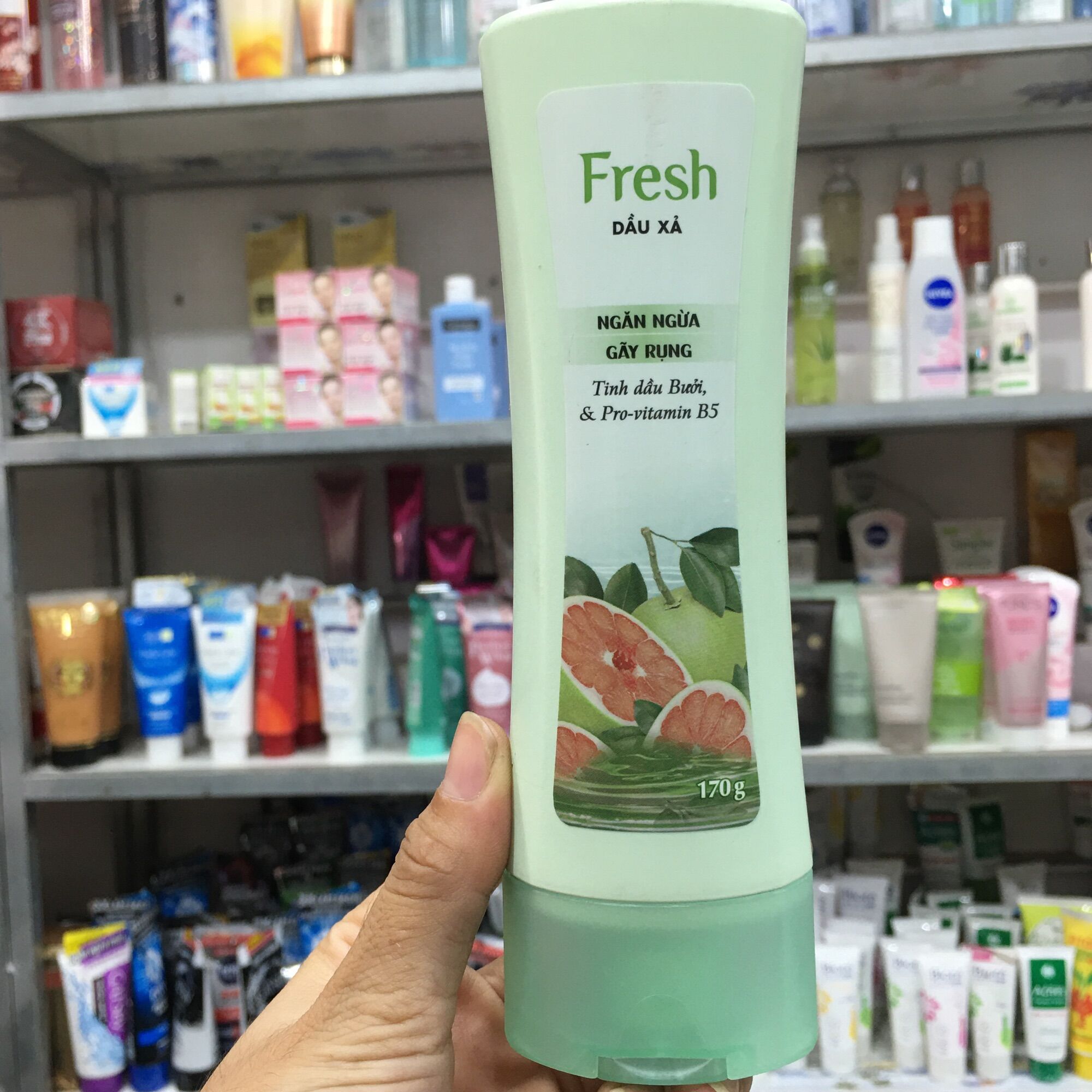Dầu xả fresh tinh dầu bưởi + tinh chất lá neem 170g