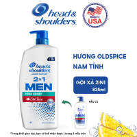 Dầu Gội Xả HEAD & SHOULDERS Nhập Khẩu Mỹ Sạch Gàu 2IN1 Hương Smooth & Silky/ Old Spice Pure Sport/ Classic Clean/ Dry Scalp Care Chai 835ML