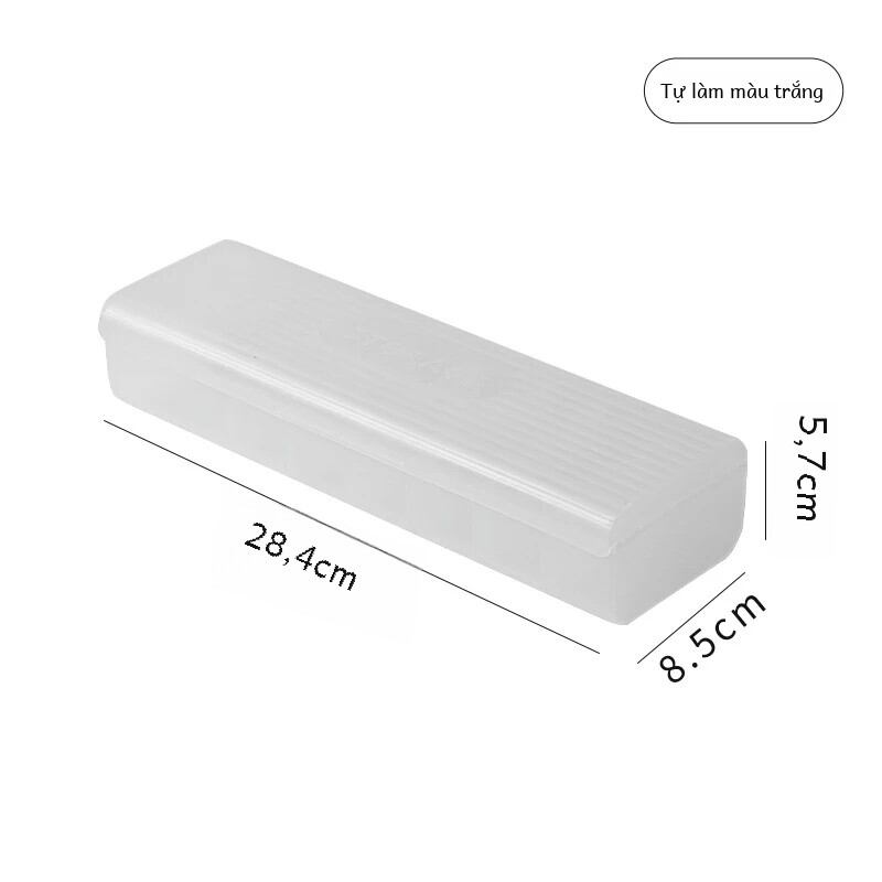1PC trong suốt dữ liệu cáp lưu trữ hộp nhựa dữ liệu Dòng lưu trữ container cho bàn Tai nghe văn phòng phẩm đa chức năng lưu trữ