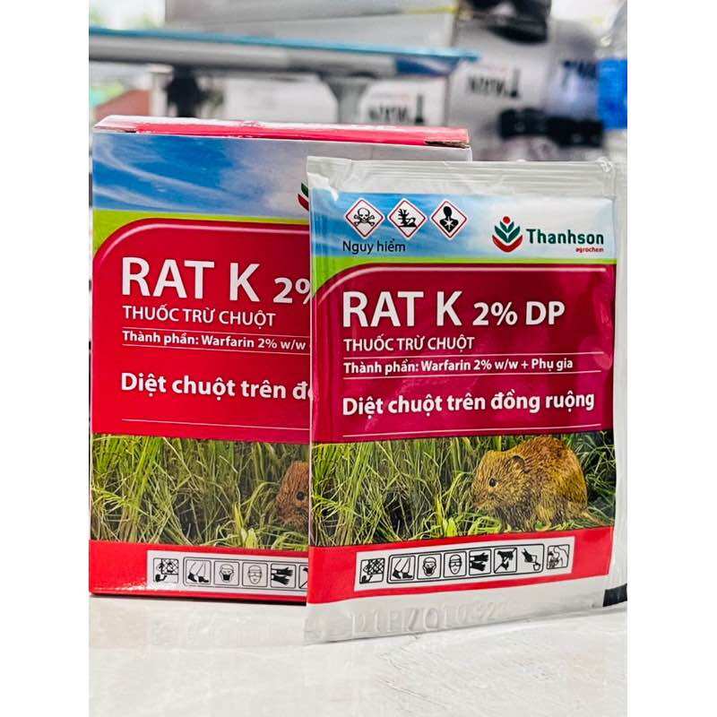 Chuột RAT K 2% DP (10g)