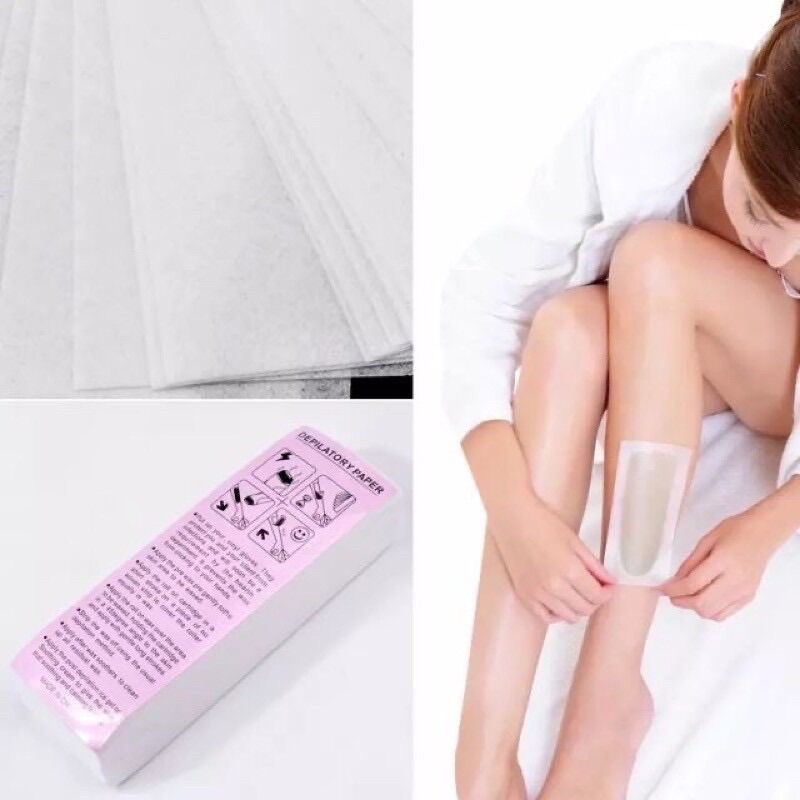 Giấy was lông bịch 100 tờ siêu sạch