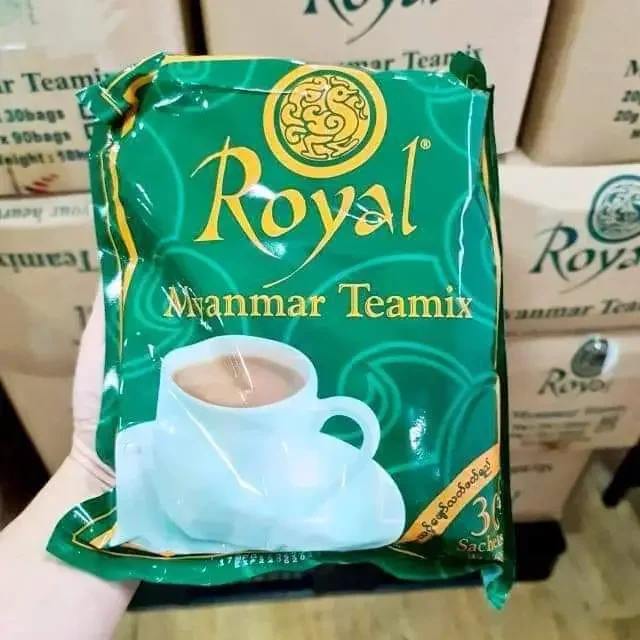 Trà sữa Royal Myanmar teamix 600gr túi 30 bịch