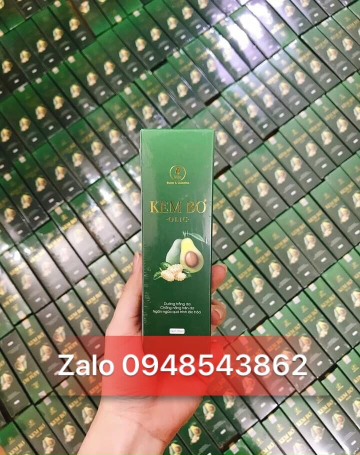 Combo 10 chai kem bơ olic (bao hàng chính hãng cty 100%)