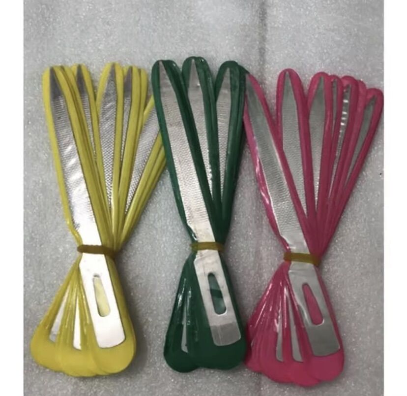 💥 Sỉ- 100 Cây Dũa Sắt, Nhọn, Lấy Khoé (dài 12cm)