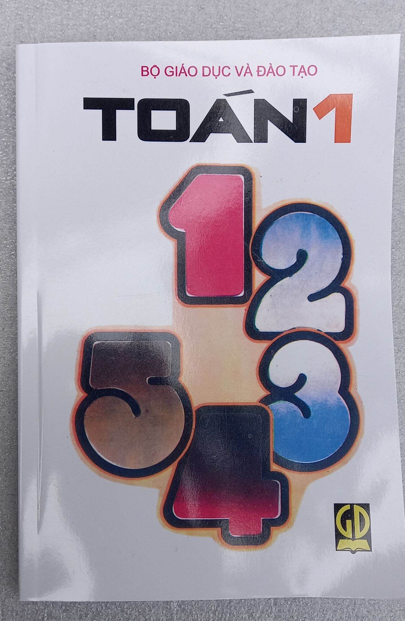 Toán lớp 1 (TOÁN) cũ thế hệ 8x 9x bản scan in màu lại