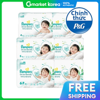 Pampers | Tã quần Pampers Touch of Nature sản phẩm mới 2026, size 4-6 (tổng cộng 2 hộp)