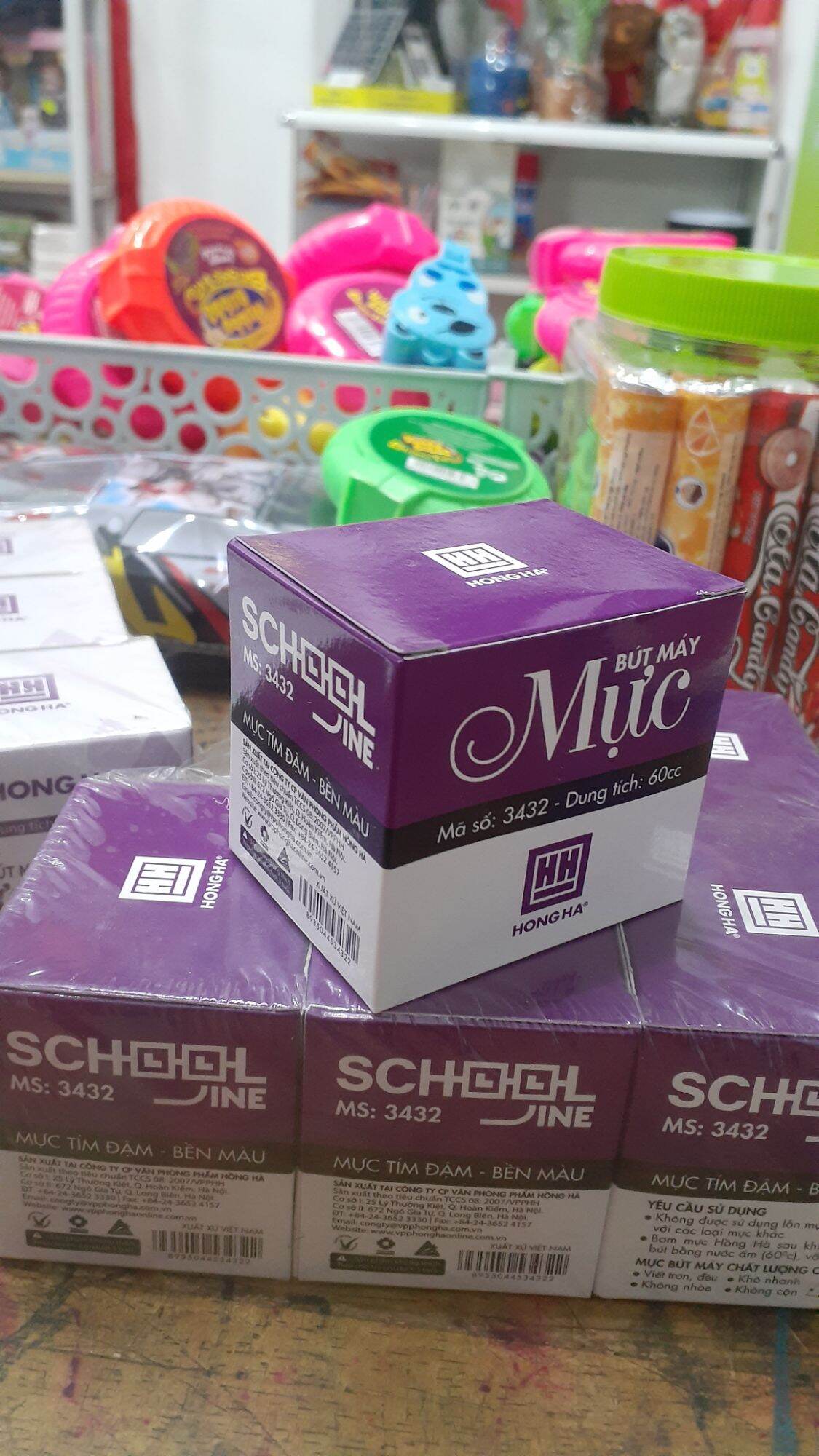 Mực tím Hồng Hà 3432 60cc