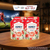[Chọn mùi] Combo 2 nước giặt xả Homey túi x 3.4kg