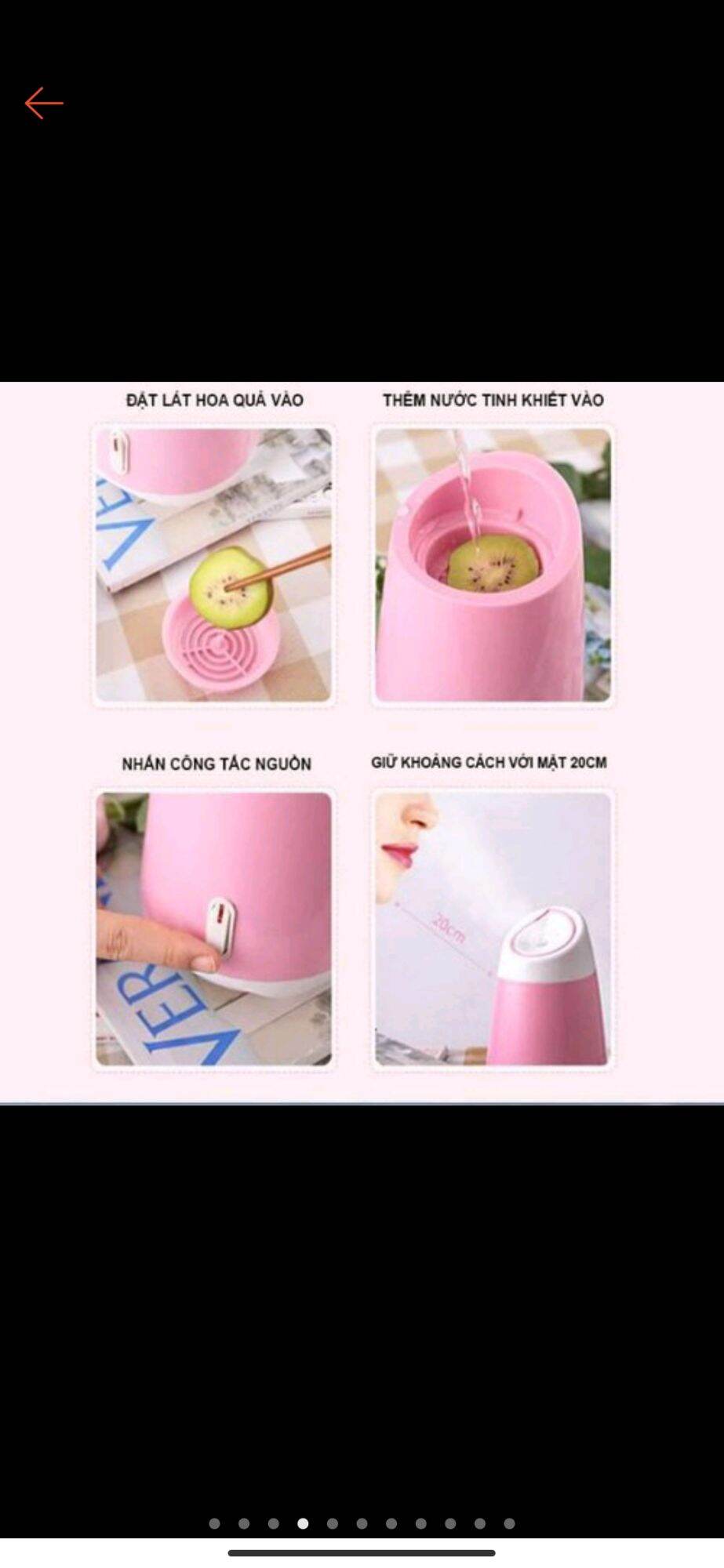 Máy xông mặt hoa quả MAGIC BULLET - HÀNG LOẠI 1