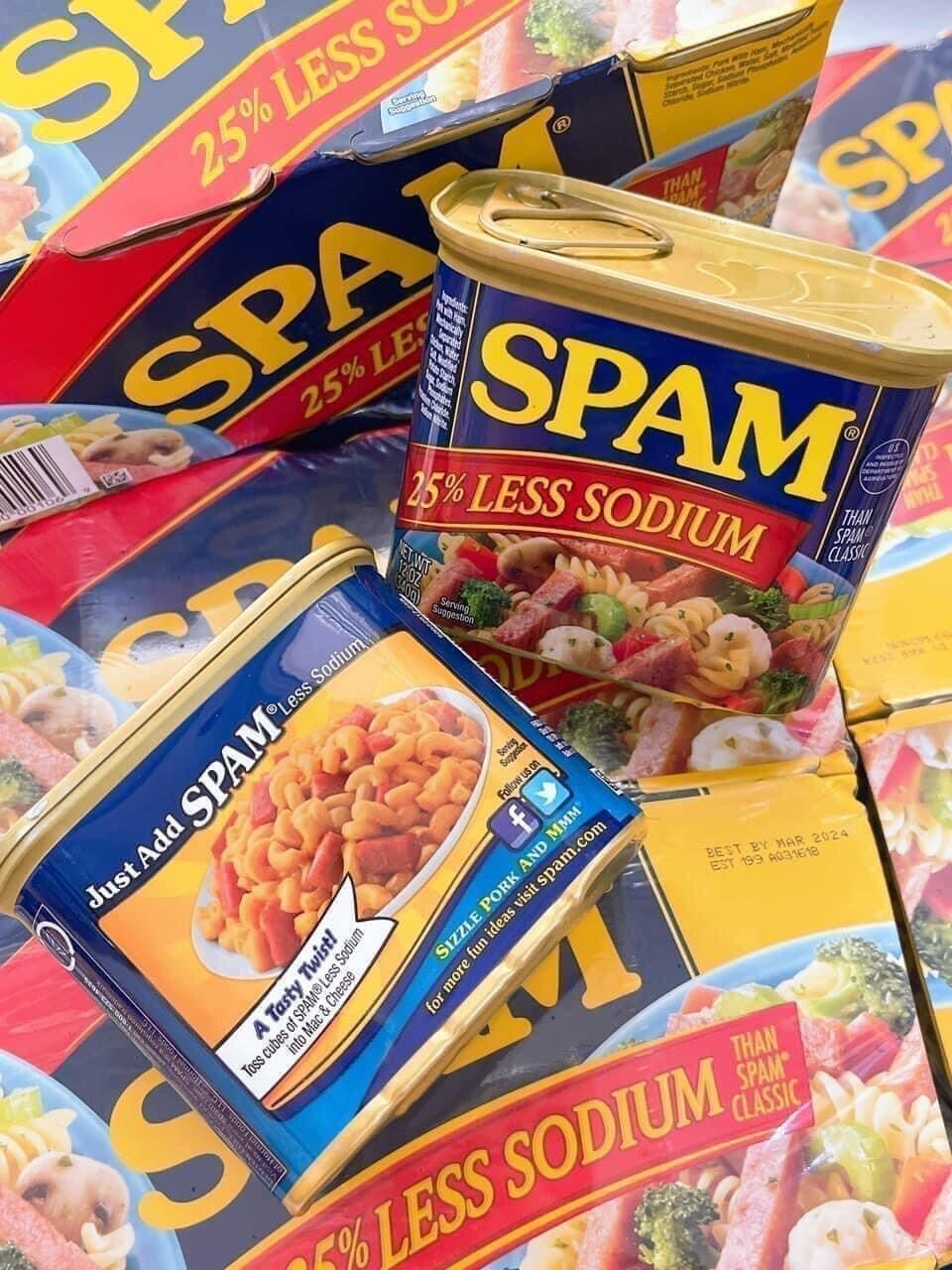 THỊT HỘP PATE SPAM MỸ 340g