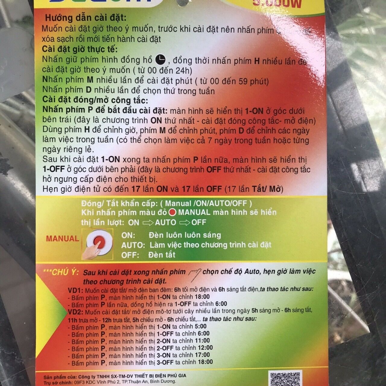 [5000W] Hẹn giờ điện tử công suất lớn 5000W TB35 - E