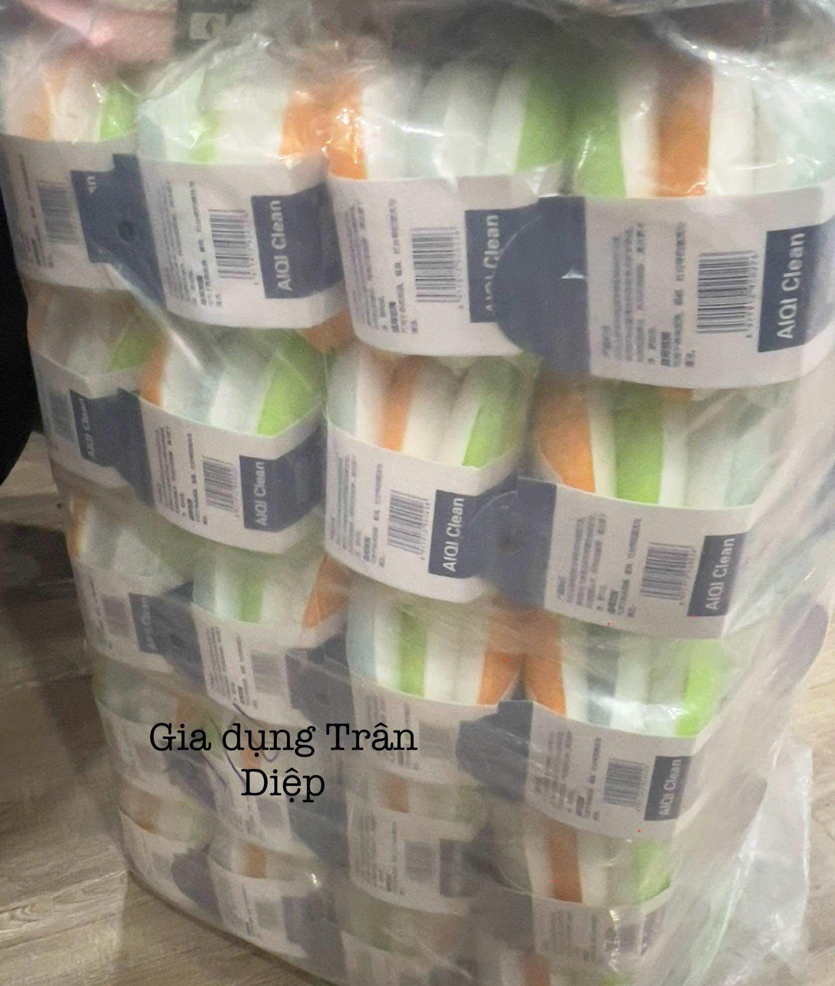 Set 3 Miếng Rửa Chén Mút Tròn Chống Trầy, Miếng rửa ly