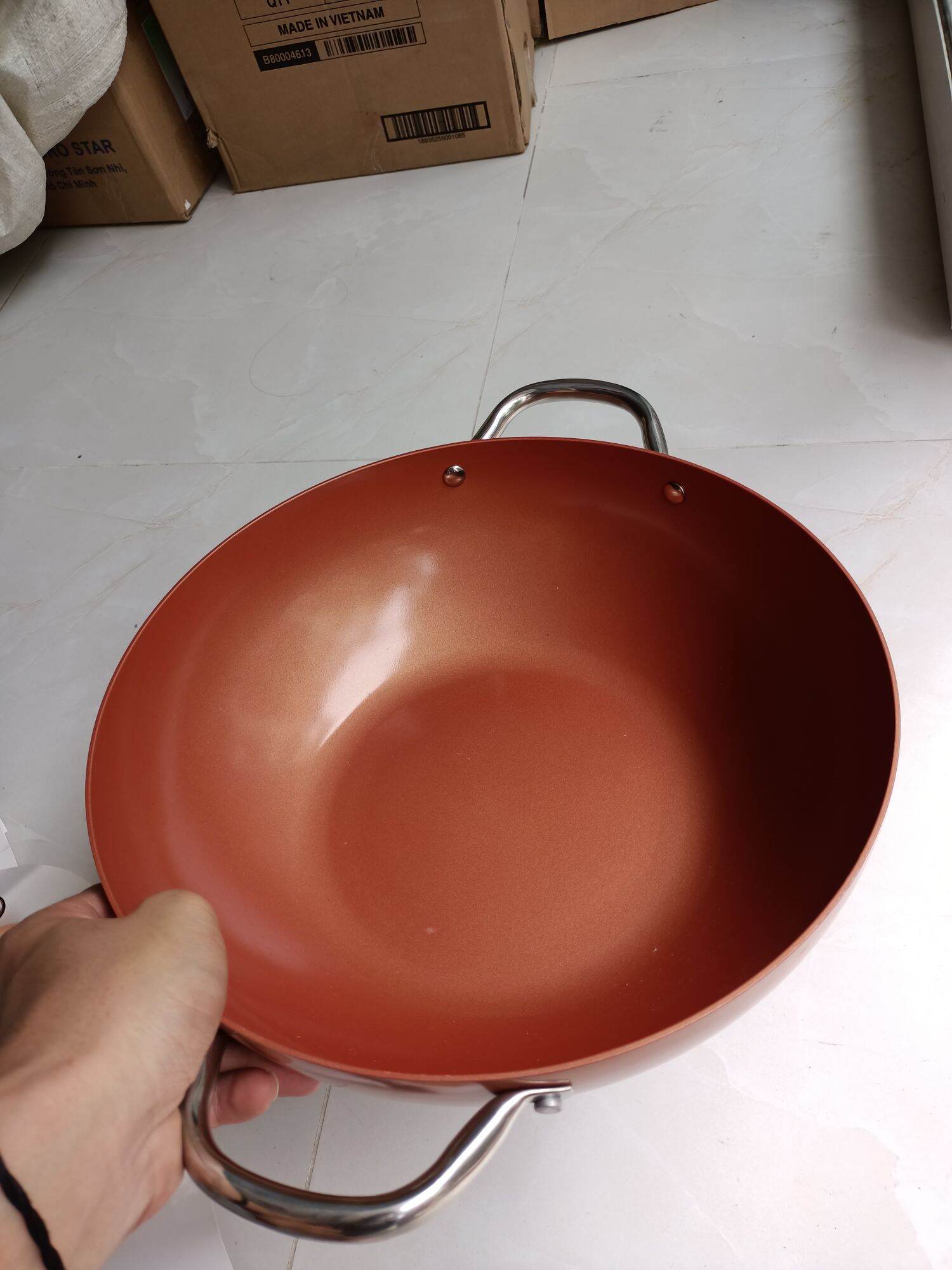 CHẢO SÂU LÒNG ĐÁY TỪ SUPER CHEF size 28cm