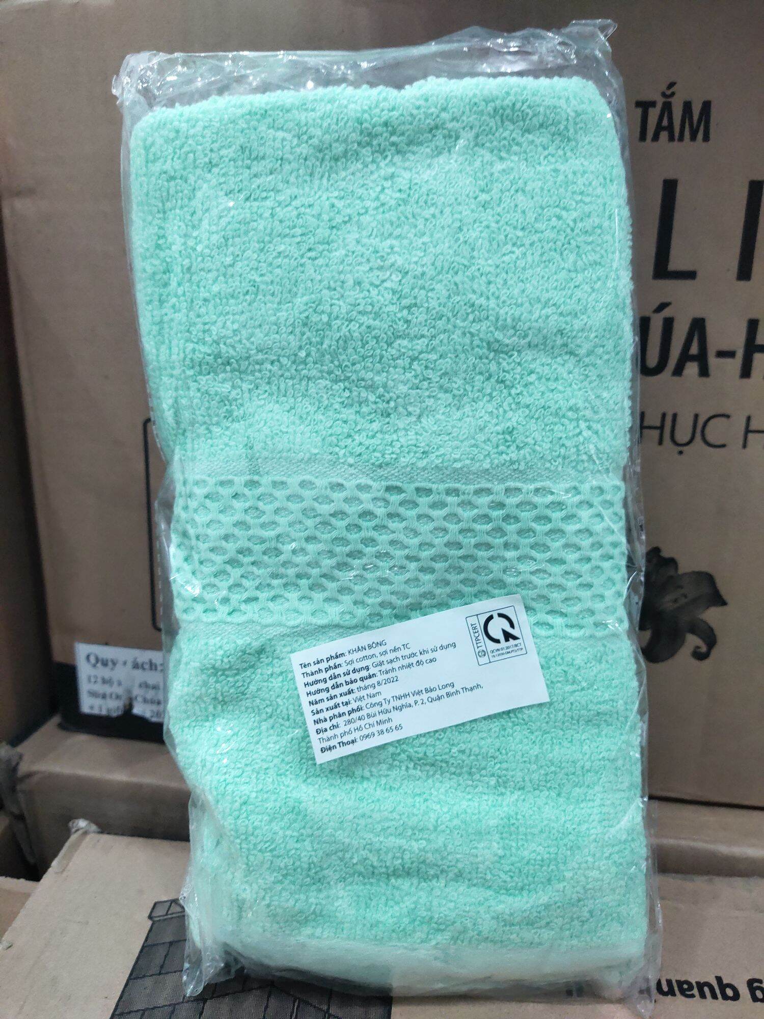 Khăn Bông sợi cotton (50cm x100cm)