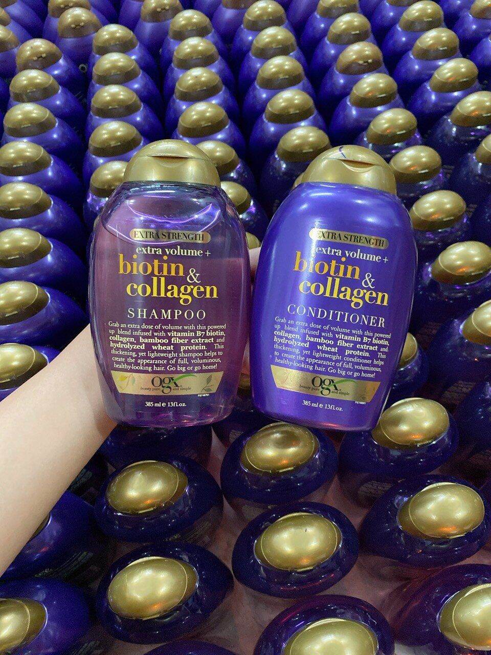 [ Xả Hàng Dầu Gội Biotin 385Ml ] Dầu Gội Biotin Collagen Extra Strength Giúp Nuôi Dưỡng Chân Tóc Và Thân Tóc Không Yếu Gãy Thêm Da Đầu Không Gàu Bởi Collagen Bổ Sung Chất Đã Có Tại Shop366Tuongvy