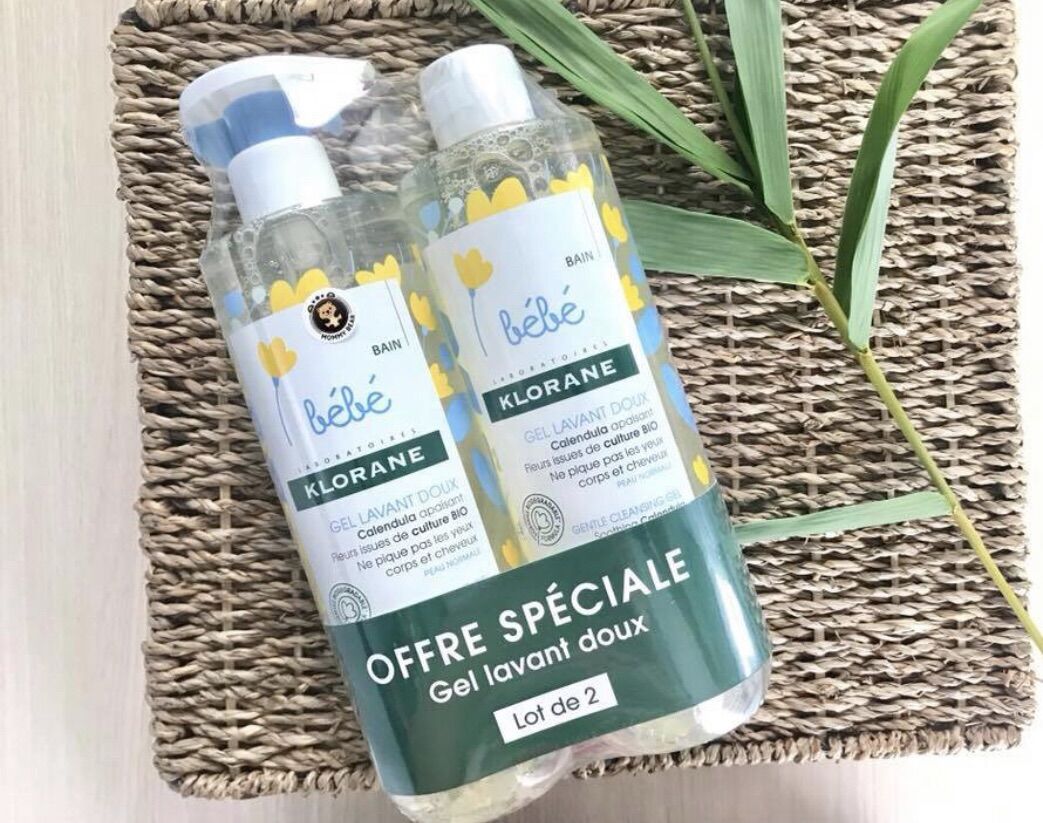 Sữa tắm gội Klorane 500ml nội địa Pháp