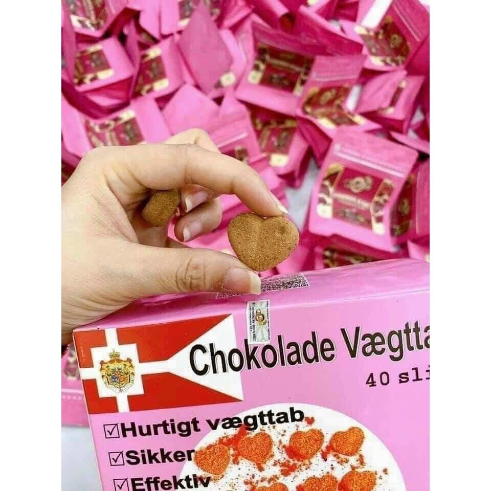 Kẹo Socola Giảm Cân Đan Mạch Chokolade Vaegttab