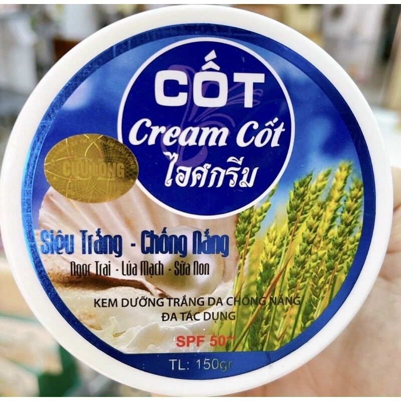 Kem cốt body cửu long siêu trắng siêu mịn