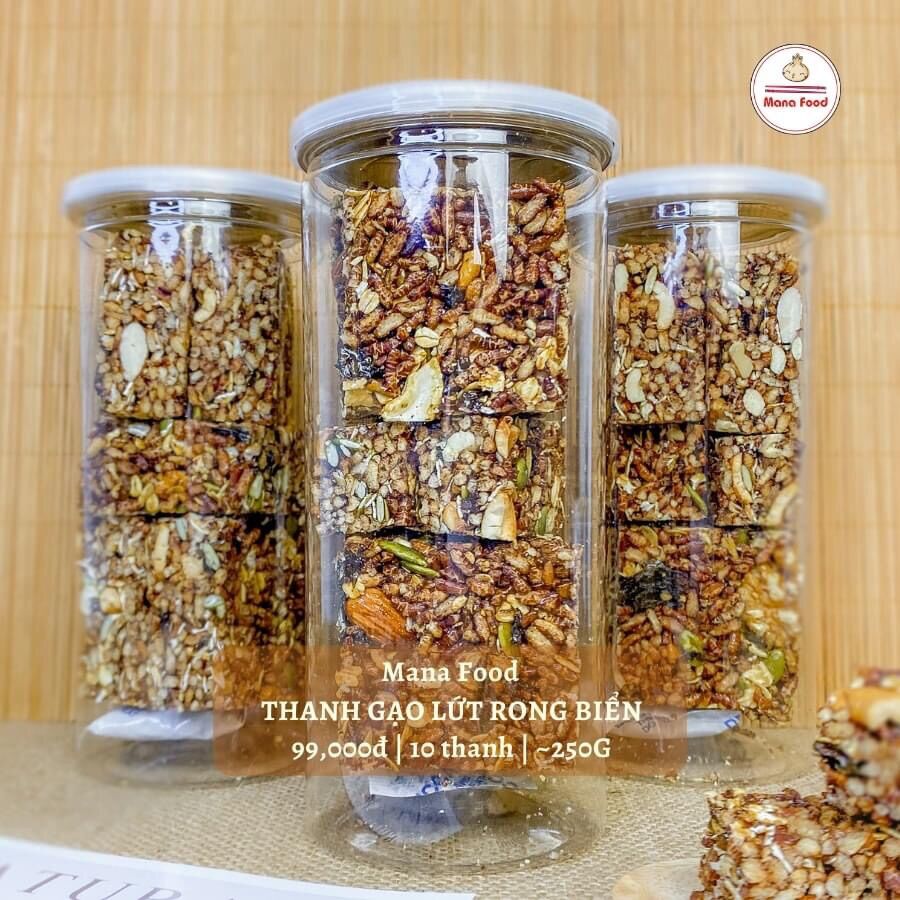 Thanh gạo lức ngũ cốc vị rong biển