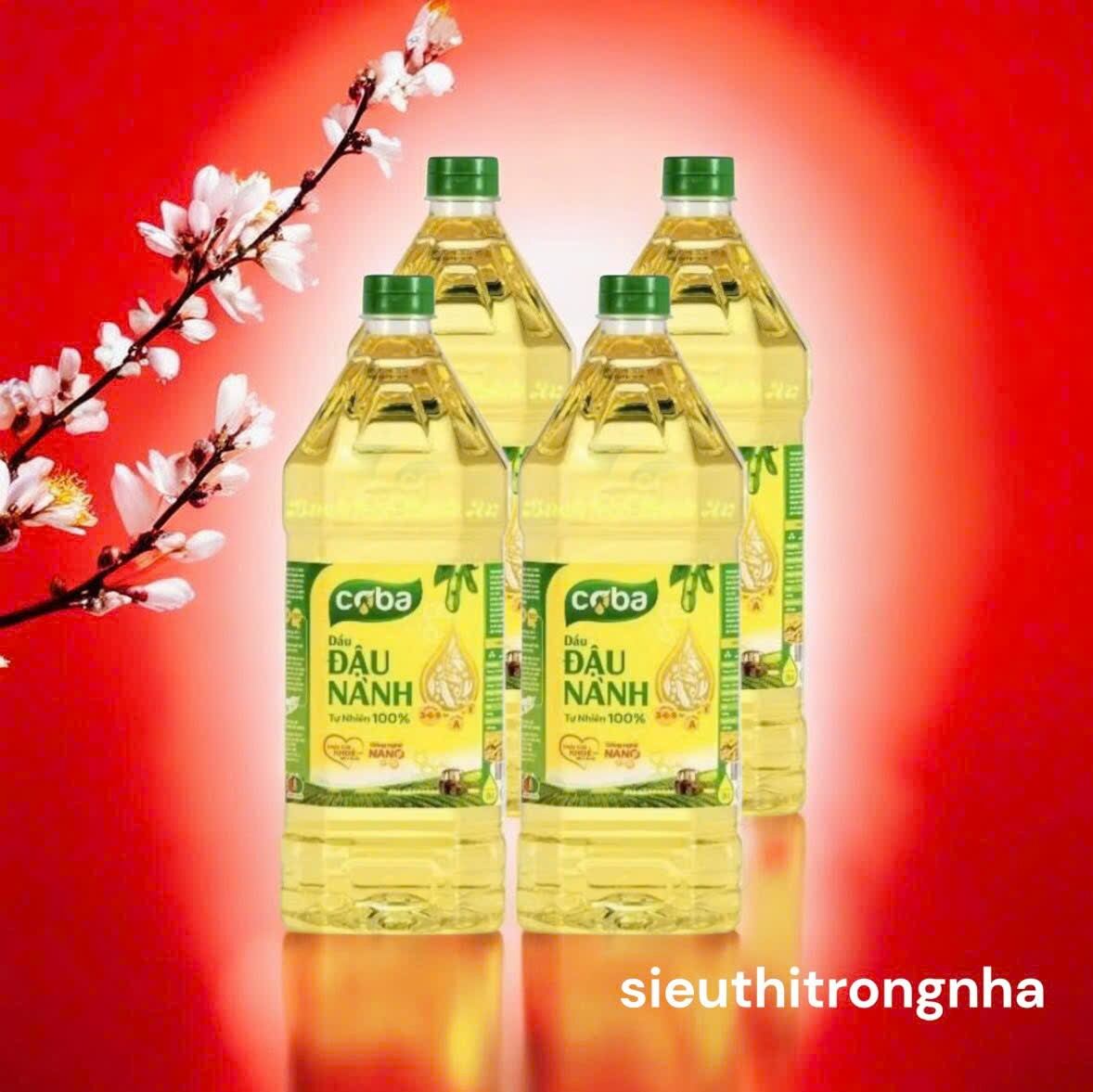 Dầu Đậu Nành COBA 2l - Combo 4c