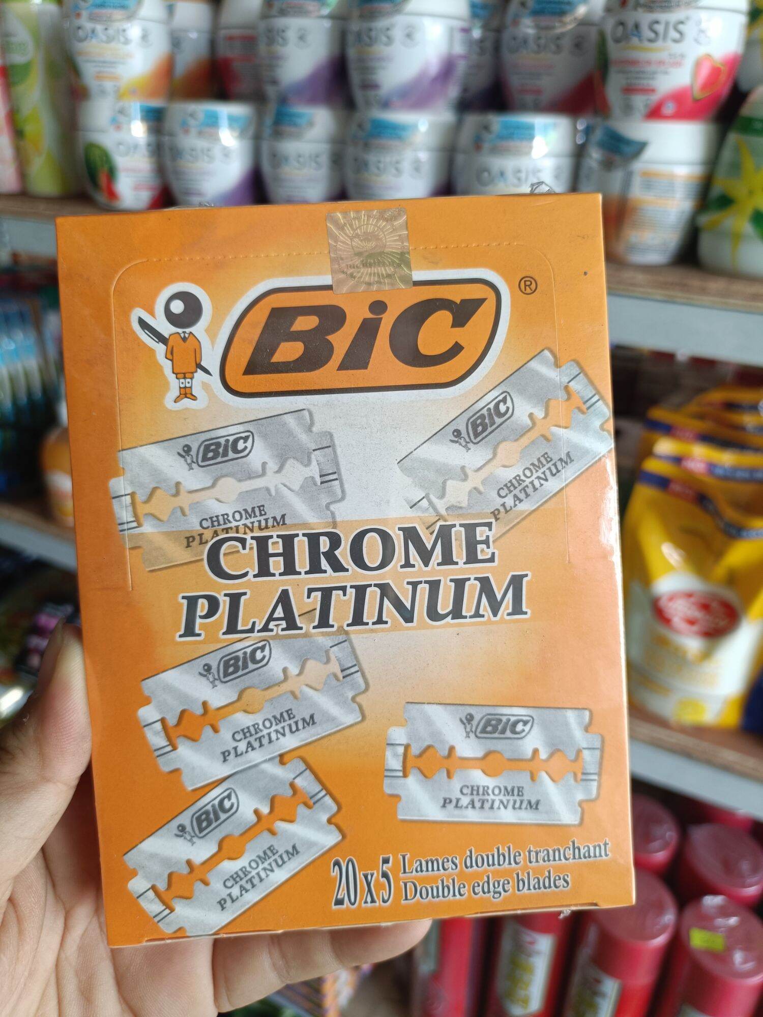lưỡi lam bic hộp 100 cái